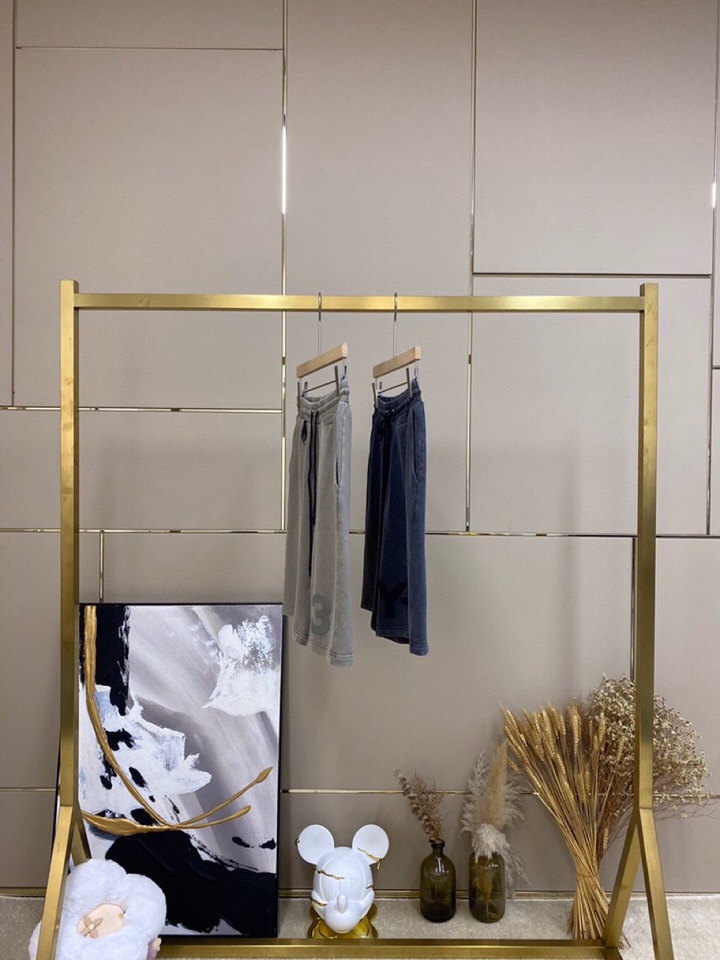 Y-3 山本耀司春夏/SS 本季主推仿旧水洗褪色短裤定制贵柜品质巴黎百分棉300克夏季长绒棉面料，前幅标