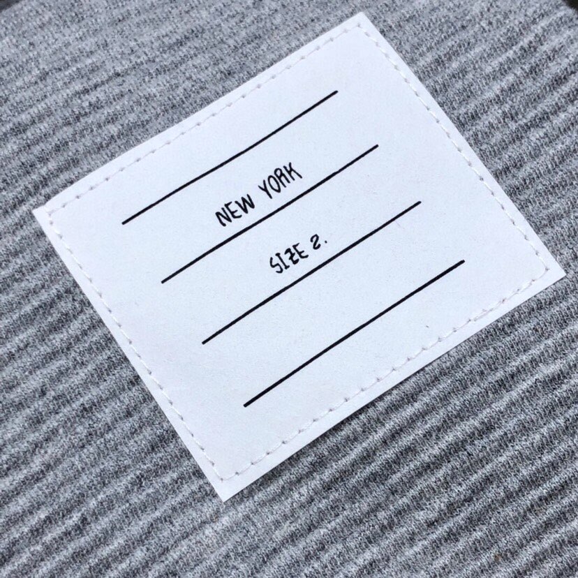 THOM BROWNE 汤姆布朗 TB水波纹色织经典长裤休闲裤 可配套装\n码数：1-4 颜色：灰色、藏