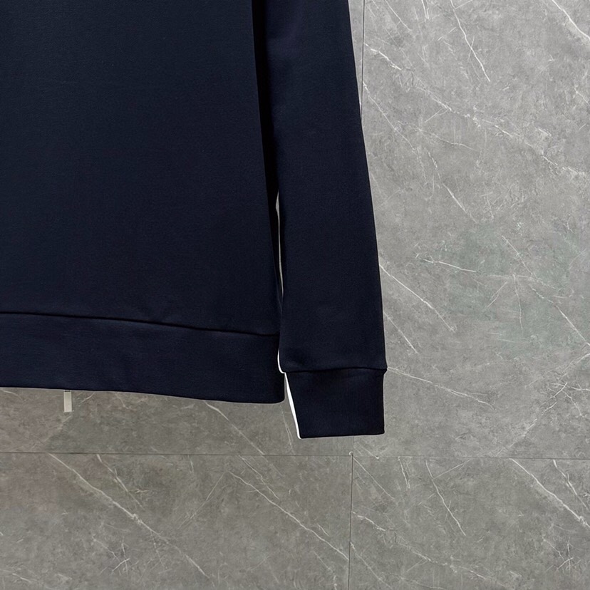 THOM BROWNE 汤姆布朗 TB新版前后拼色红四杠系列【卫外套】男女同款情侣款棒球领卫衣开衫外套 