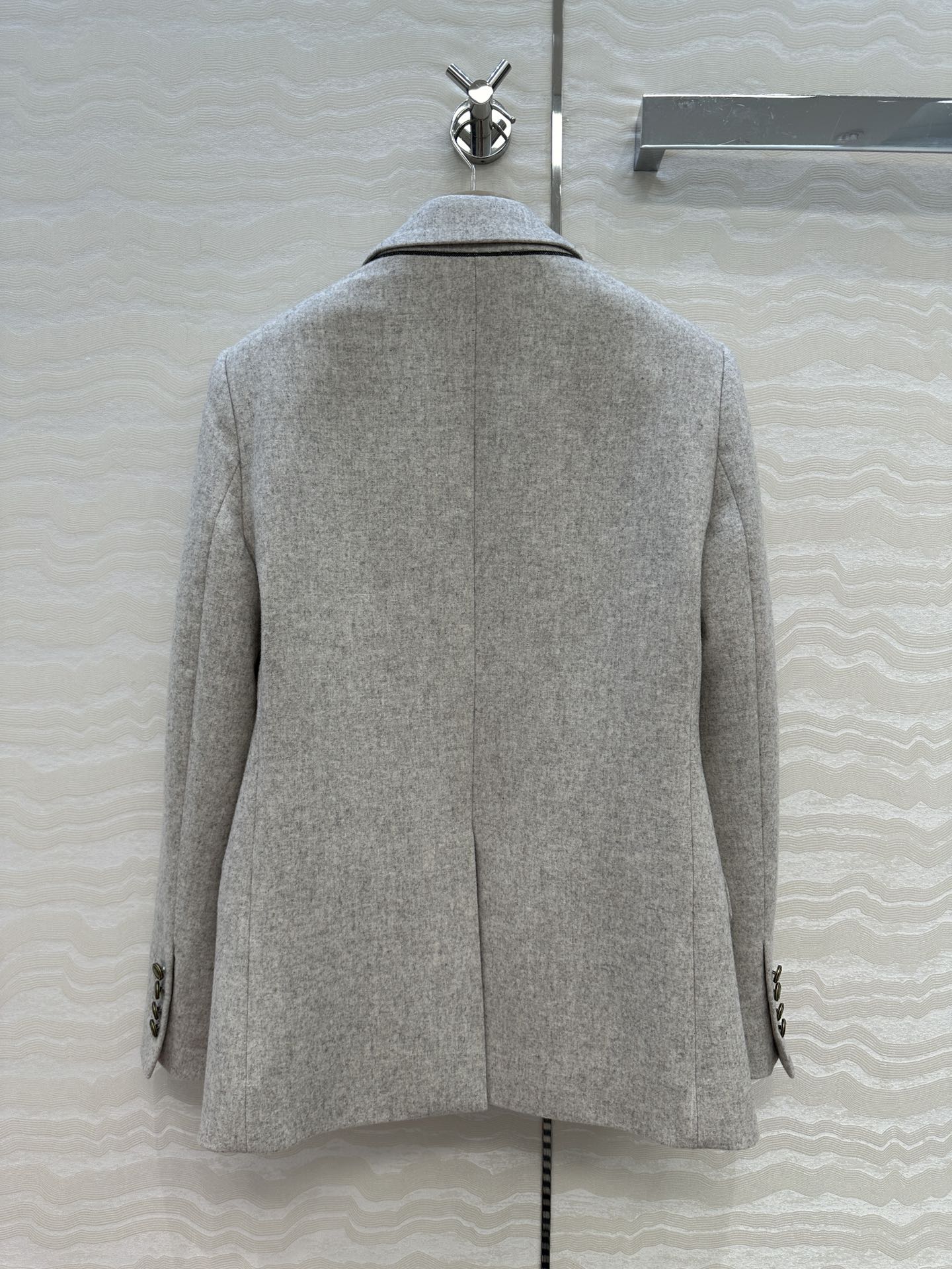 独家首发，高端原单品质❤️Bc行走的高定，长期主义老钱风穿搭，独家定制面料羊绒西装外套。进口95羊毛5羊