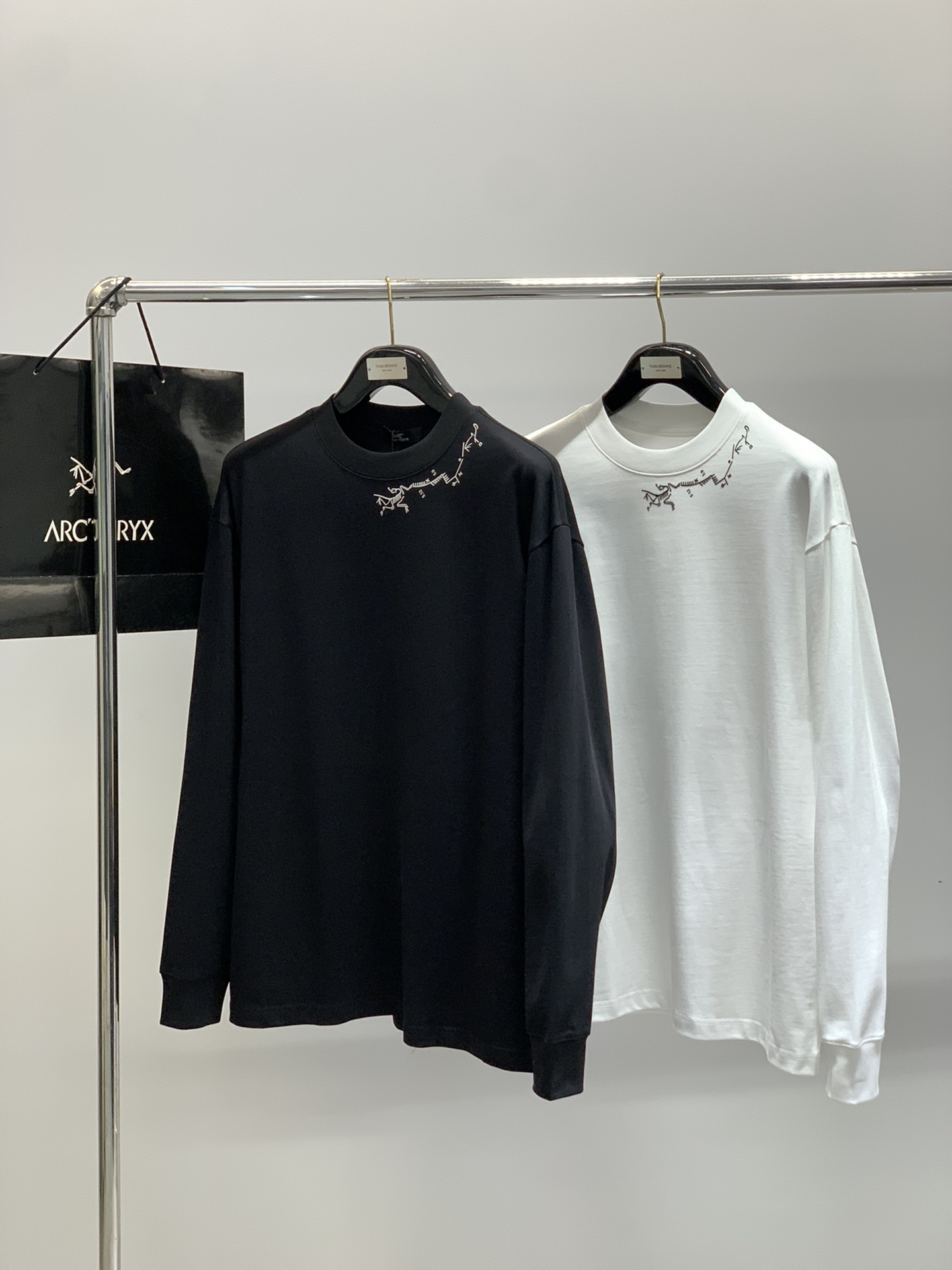 ，ARCTERYX 始祖鸟，2025早秋AW新品，时尚休闲圆领长袖T恤，专柜同步有售，原单狠货，进口原版