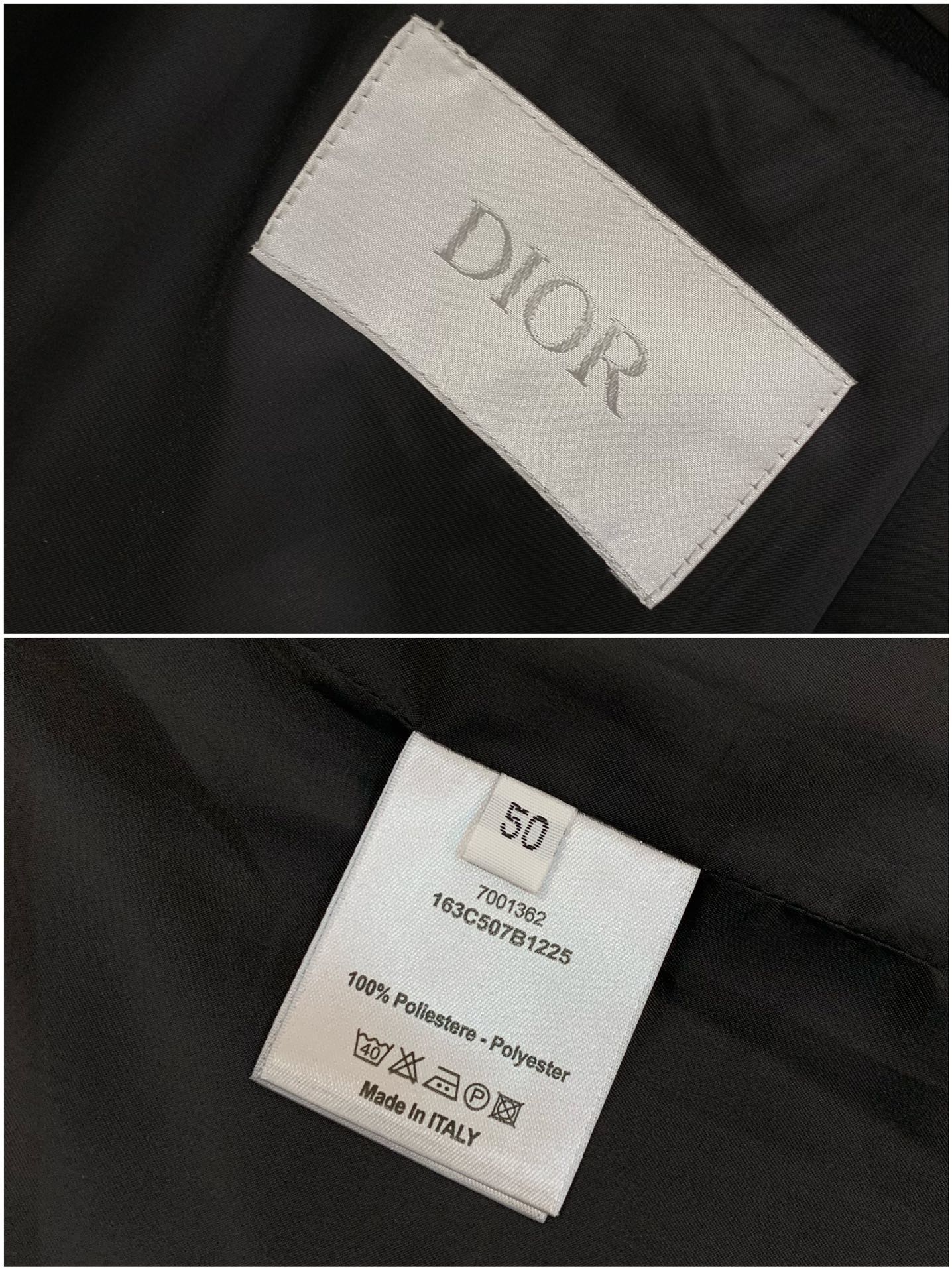 ，Dior 迪奥， 2025秋季新品，专柜同步有售，简约时尚休闲夹克翻领外套，原版进口面料，舒适透气，顶