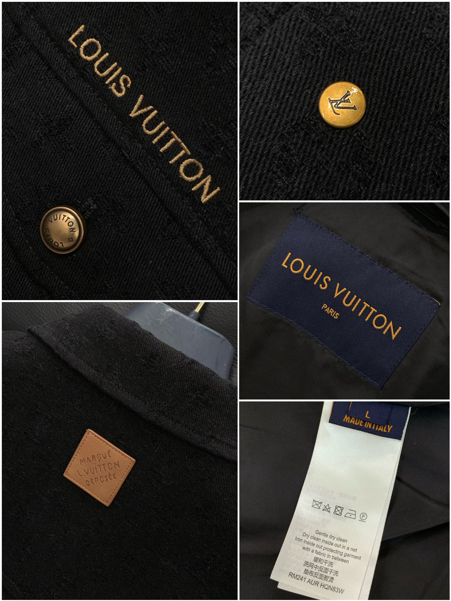 ，LouisVuitton 路易威登，2025秋冬最新款，专柜同步有售，原单狠货，时尚休闲夹克外套，上身