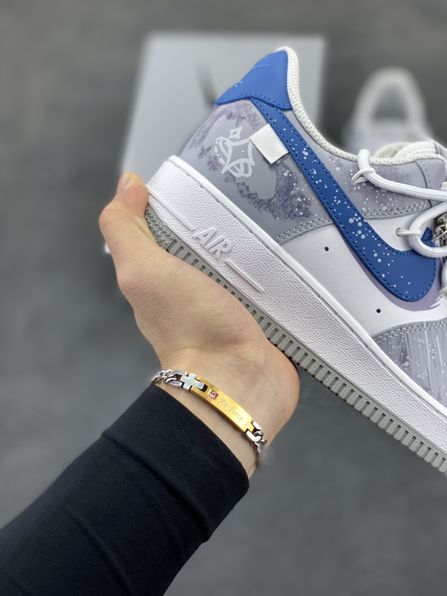 图片[6]-Nike Air Force 1 Low’07 繁星似点 空军一号低帮休闲板鞋 定制皮料 定制鞋盒 原楦原纸板 纯正空军版型 内置全掌气垫 货号：ZH0316-099 尺码：36 36.5 37.5 38 38.5 39 40 40.5 41 42 42.5 43 44 44.5 45-选品中心