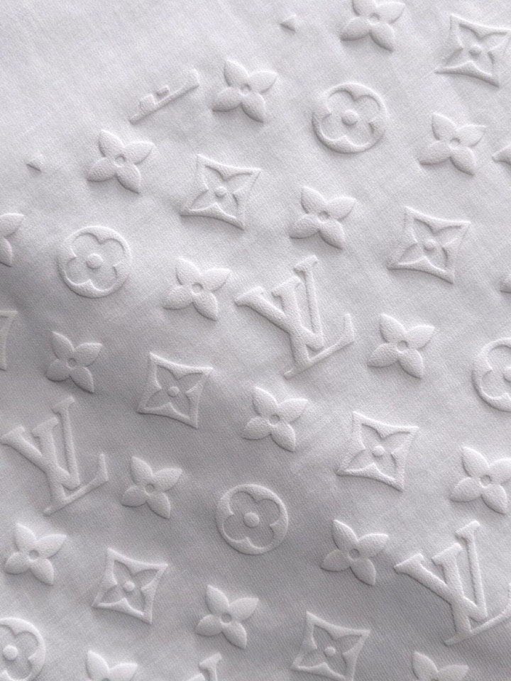 🔥 Louis Vuitton 路易威登LV 驴牌25ss新款短袖圆领T恤，男女同款情侣款，定制260克