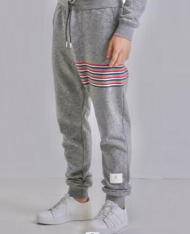 THOM BROWNE 汤姆布朗 TB 新季红白蓝四杠系列男女同款情侣款圆领套装\n码数：1-5 颜色：