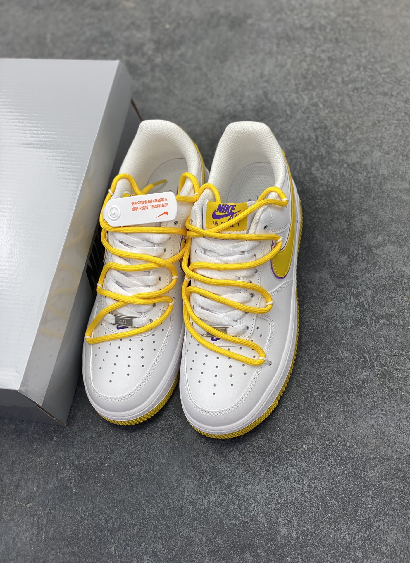 图片[8]-福利特价  Nike Air Force 1 Low’07 黑曼巴联名 空军一号低帮休闲板鞋 定制皮料 定制鞋盒 配件齐全 原楦原纸板 纯正空军版型 内置全掌气垫 货号：ZH0316-050 尺码：36 36.5 37.5 38 38.5 39 40 40.5 41 42 42.5 43 44 44.5 45-选品中心