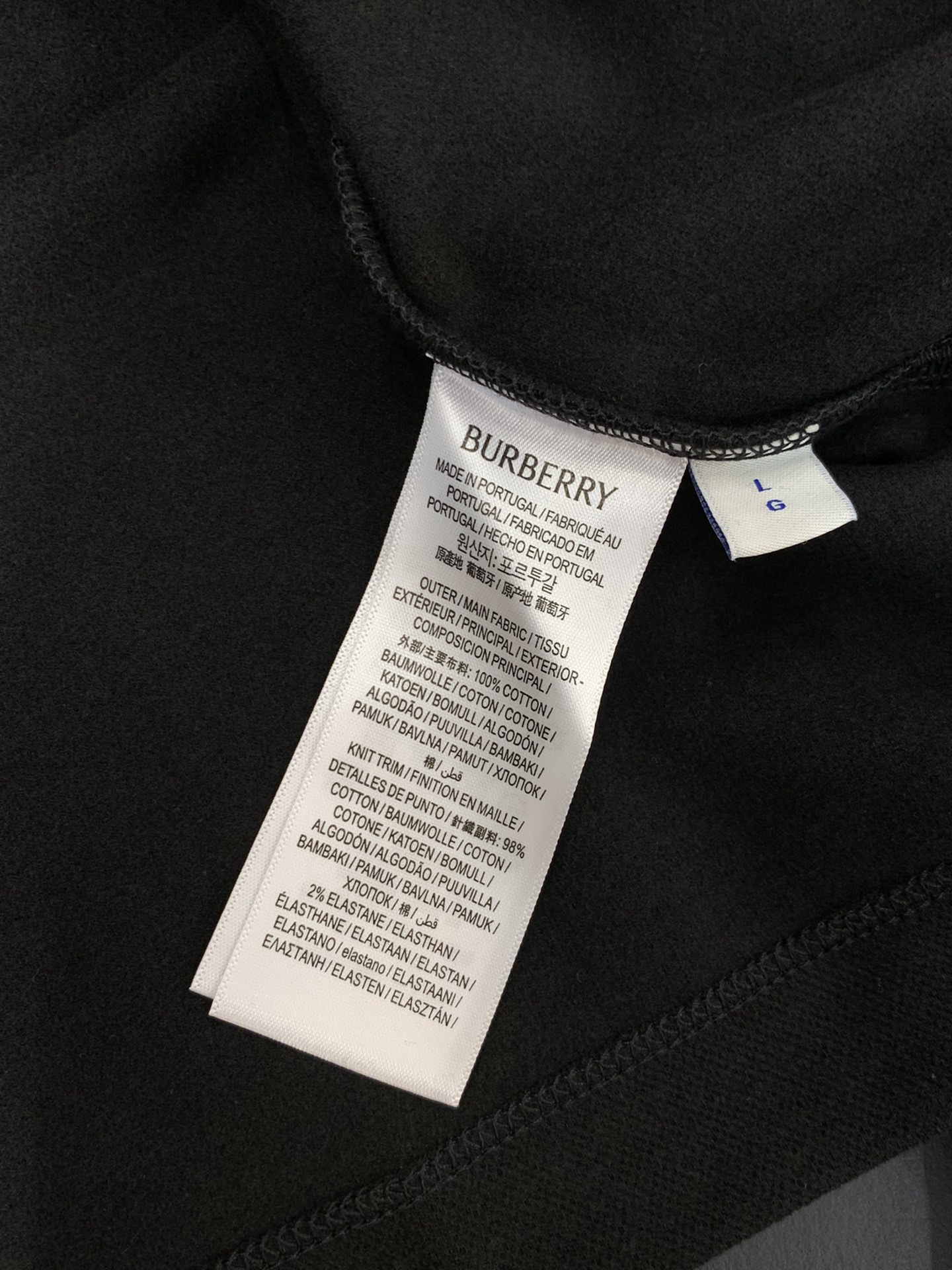 ，Burberry 巴宝莉，2025秋季最新品，专柜同步有售，原单狠货，时尚休闲圆领长袖T恤，进口原版面