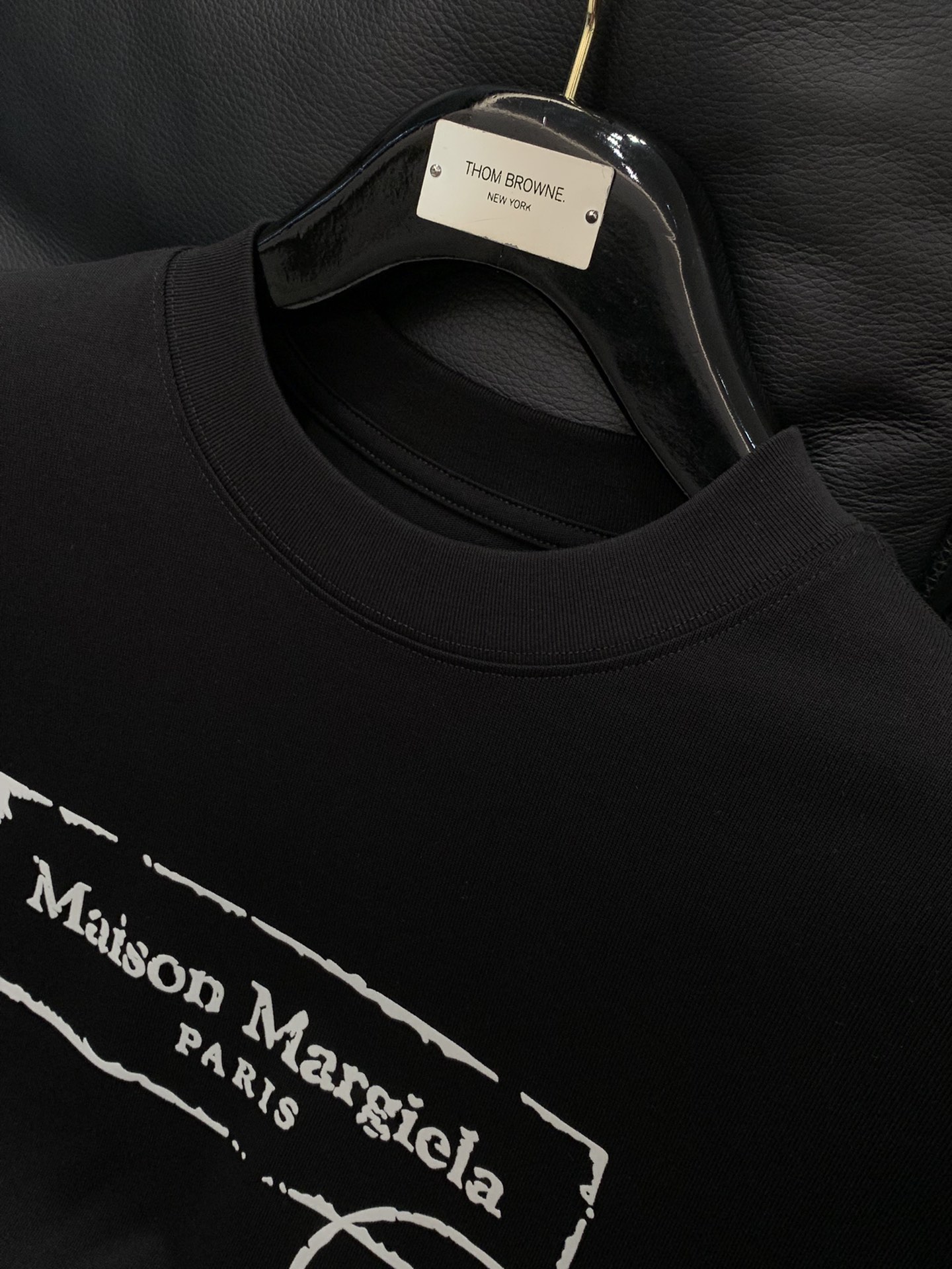 ，Maison Margiela马吉拉，2025早秋最新品，专柜同步有售，原单狠货，时尚休闲圆领长袖T恤