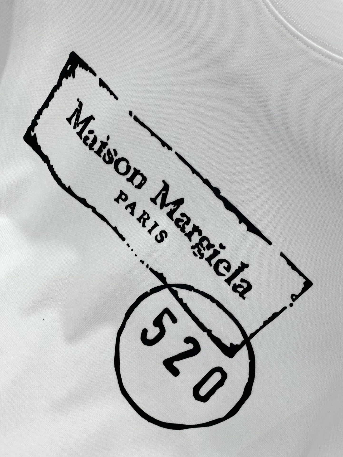 ，Maison Margiela马吉拉，2025早秋最新品，专柜同步有售，原单狠货，时尚休闲圆领长袖T恤