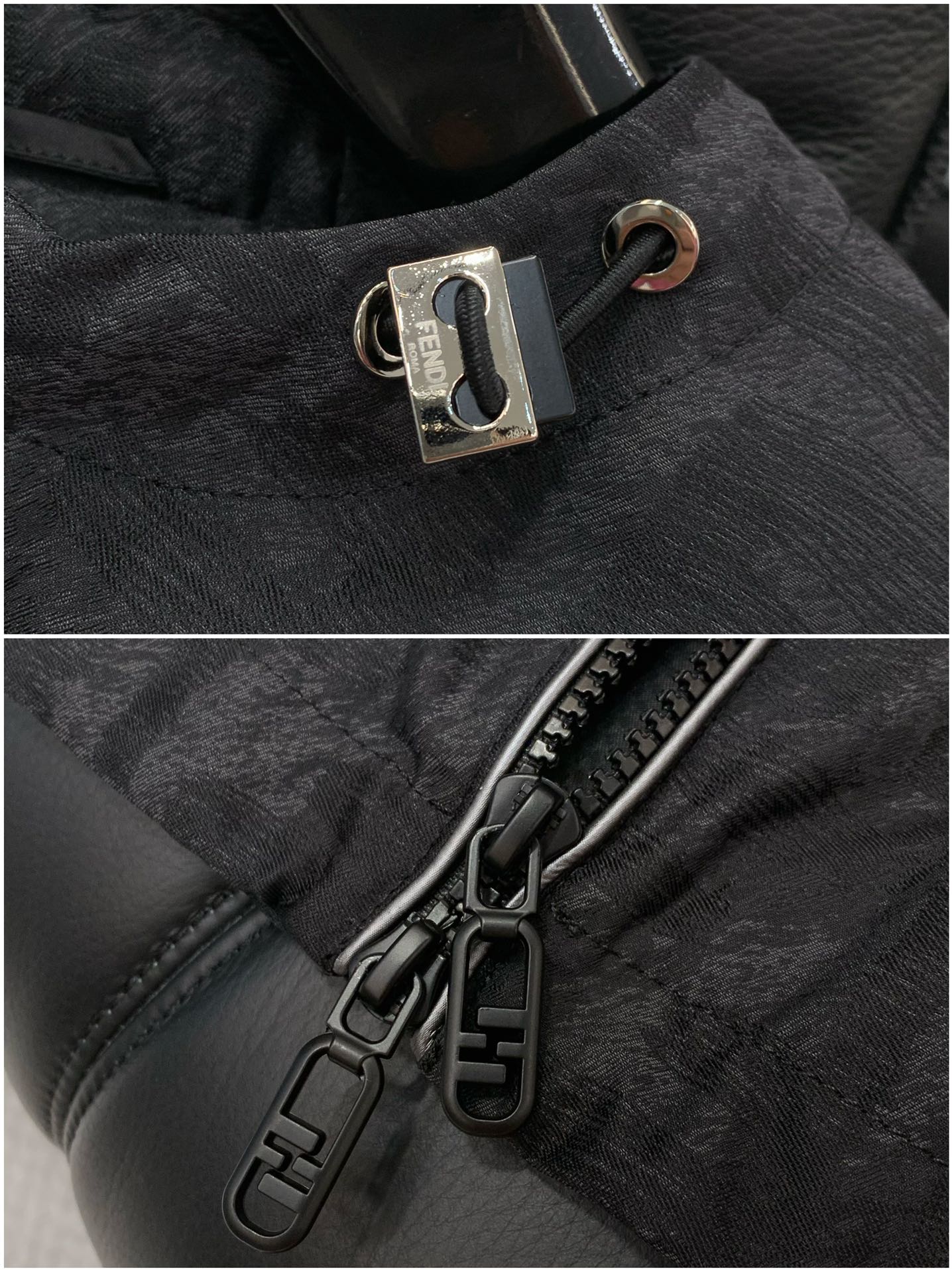 ，FENDI 芬迪，2025秋季最新品，专柜同步有售，原单狠货，休闲时尚连帽外套，进口原版面料，顶级提花