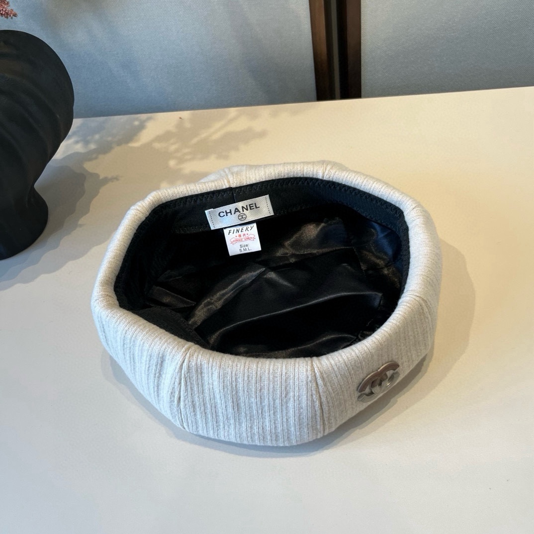 🆕

Chanel香奈儿贝雷帽，春夏款，头围57cm