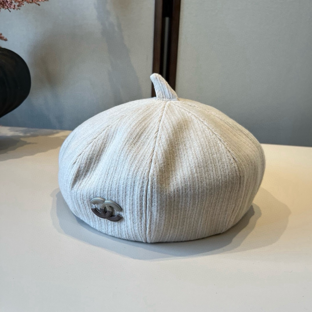 🆕

Chanel香奈儿贝雷帽，春夏款，头围57cm