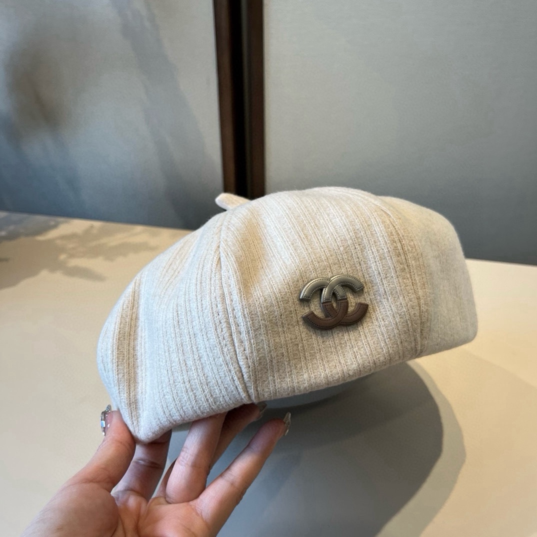 🆕

Chanel香奈儿贝雷帽，春夏款，头围57cm