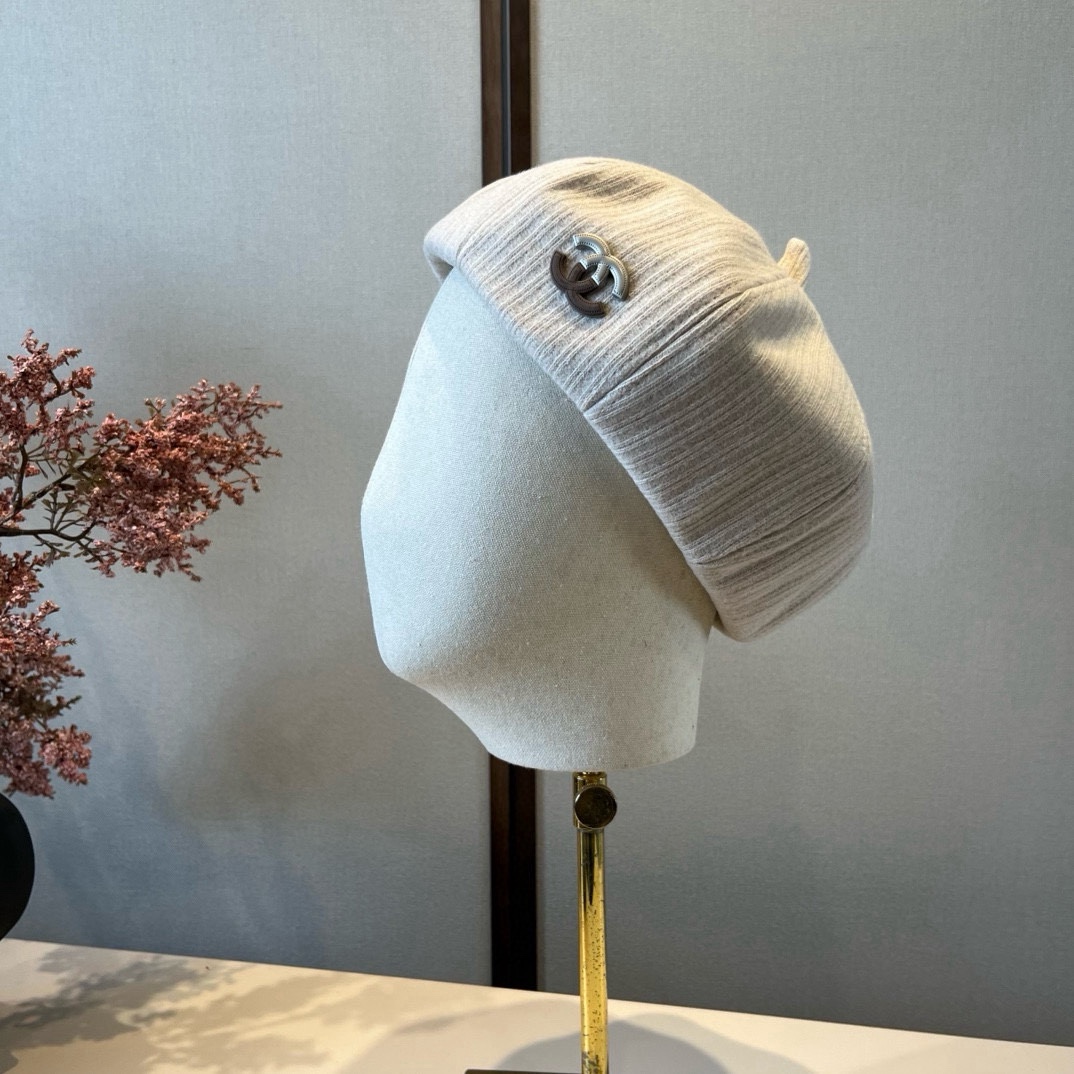 🆕

Chanel香奈儿贝雷帽，春夏款，头围57cm