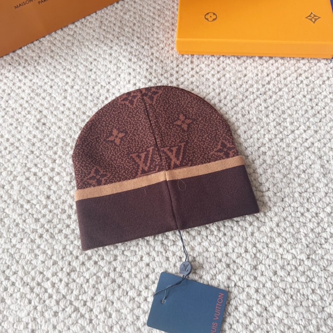 

LV 路易威登 2025秋冬新款毛线帽，男女款针织帽，