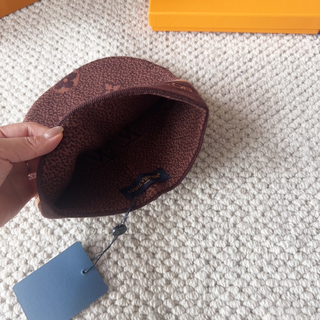 

LV 路易威登 2025秋冬新款毛线帽，男女款针织帽，