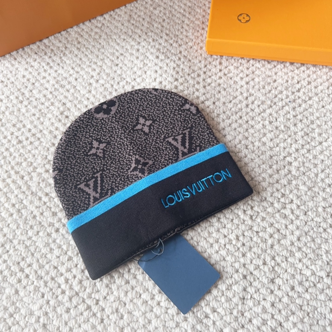 

LV 路易威登 2025秋冬新款毛线帽，男女款针织帽，