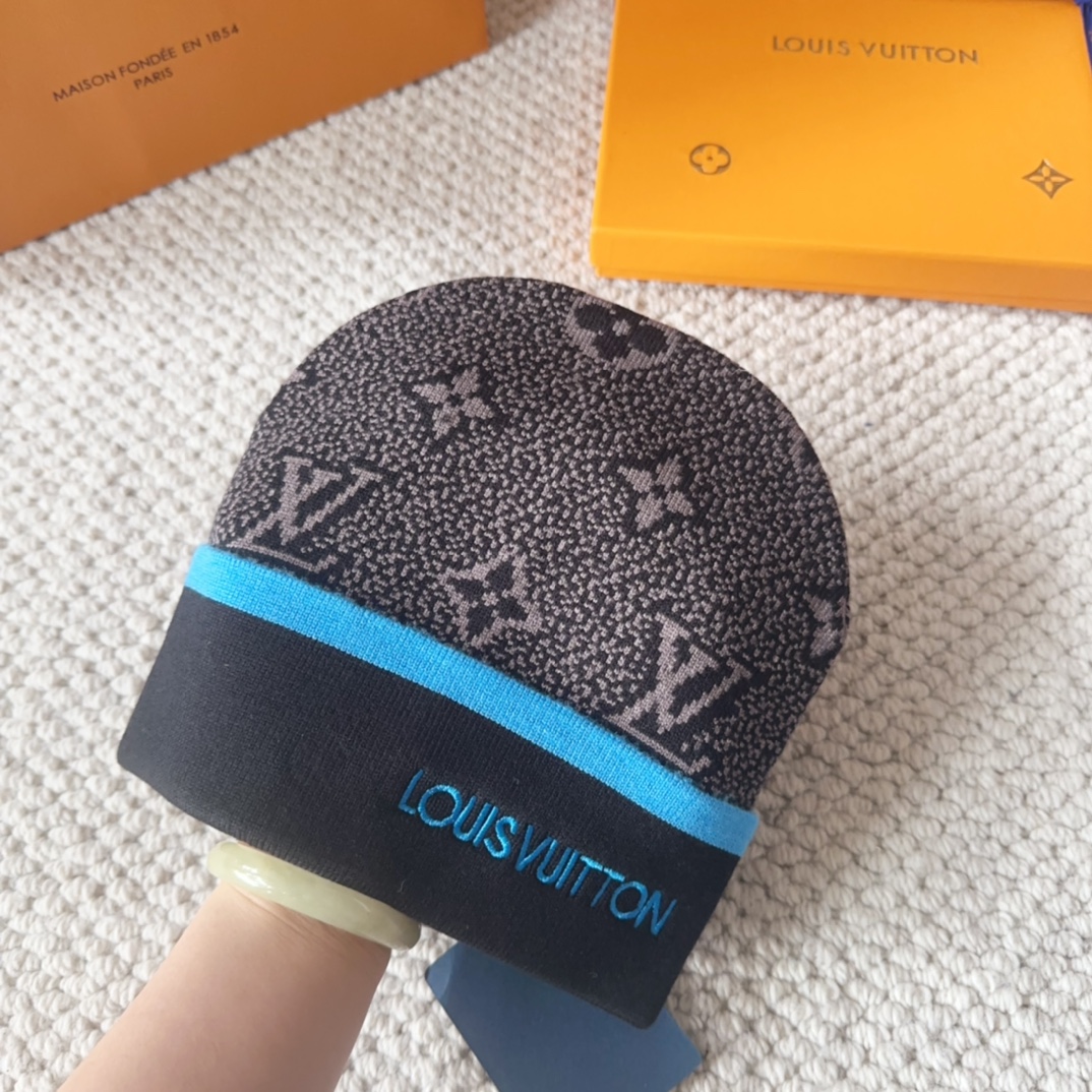 

LV 路易威登 2025秋冬新款毛线帽，男女款针织帽，