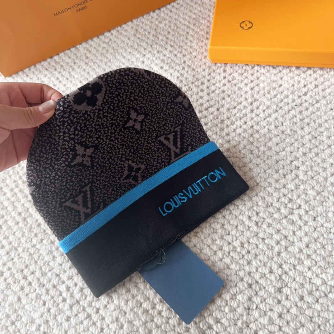 

LV 路易威登 2025秋冬新款毛线帽，男女款针织帽，