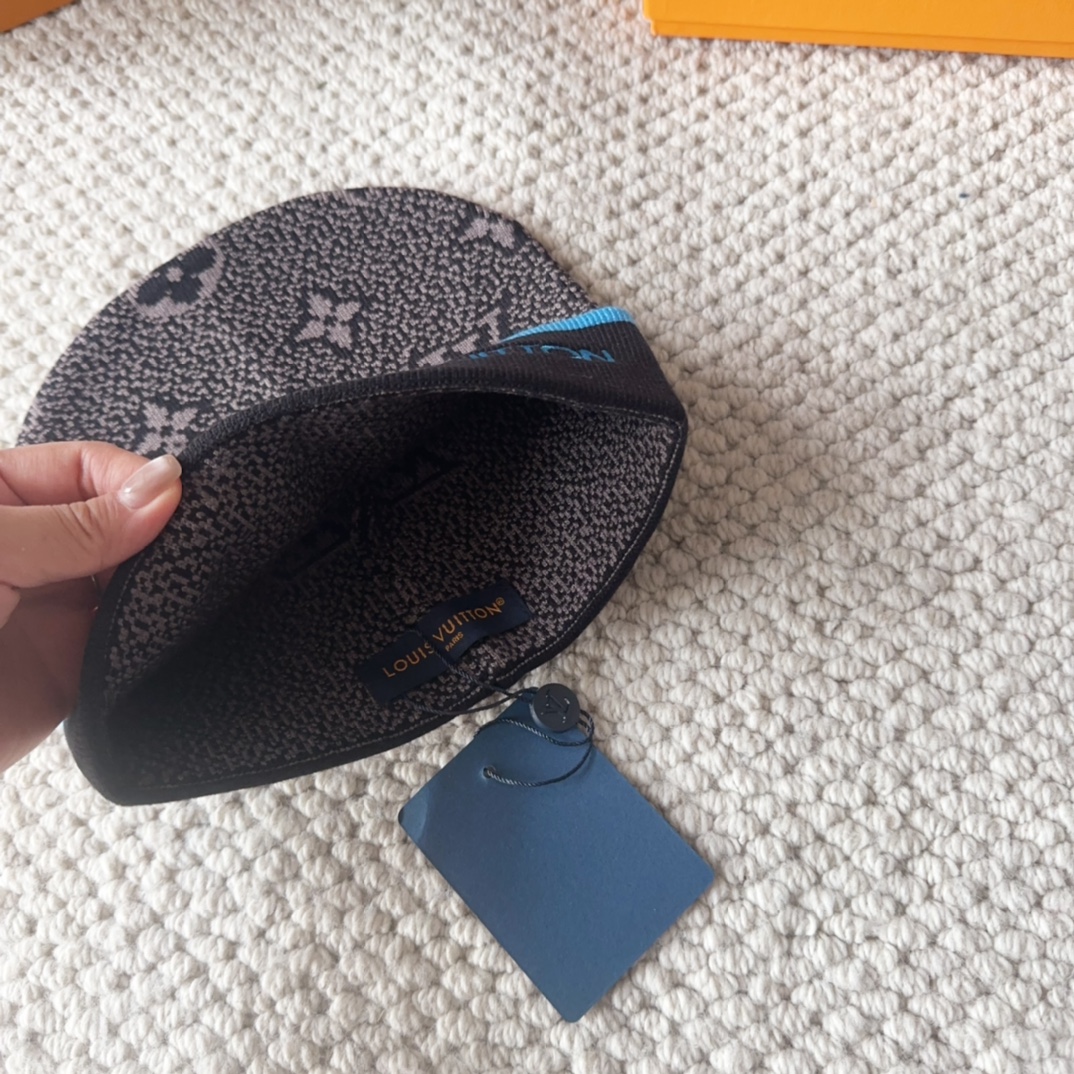 

LV 路易威登 2025秋冬新款毛线帽，男女款针织帽，