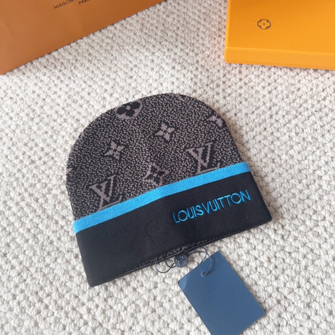 

LV 路易威登 2025秋冬新款毛线帽，男女款针织帽，