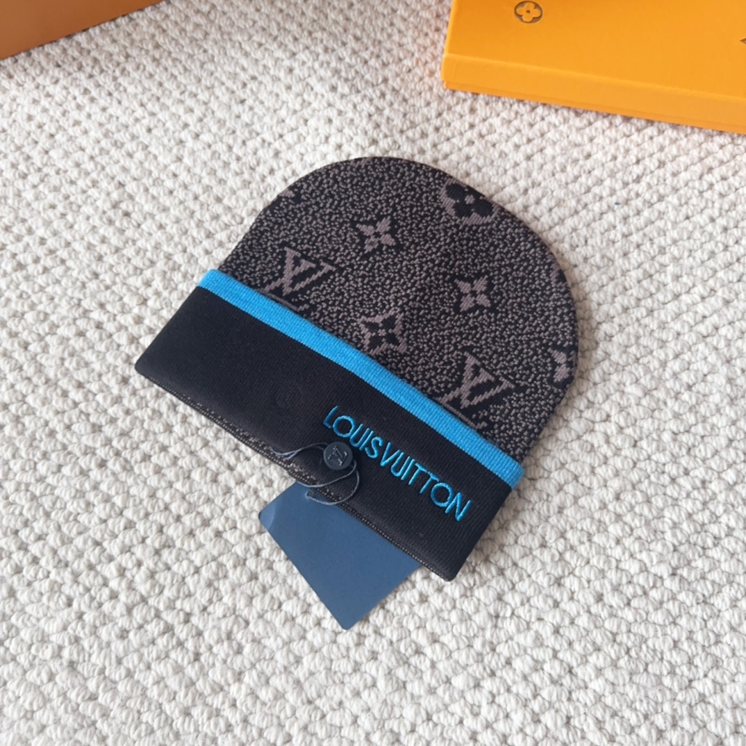 

LV 路易威登 2025秋冬新款毛线帽，男女款针织帽，