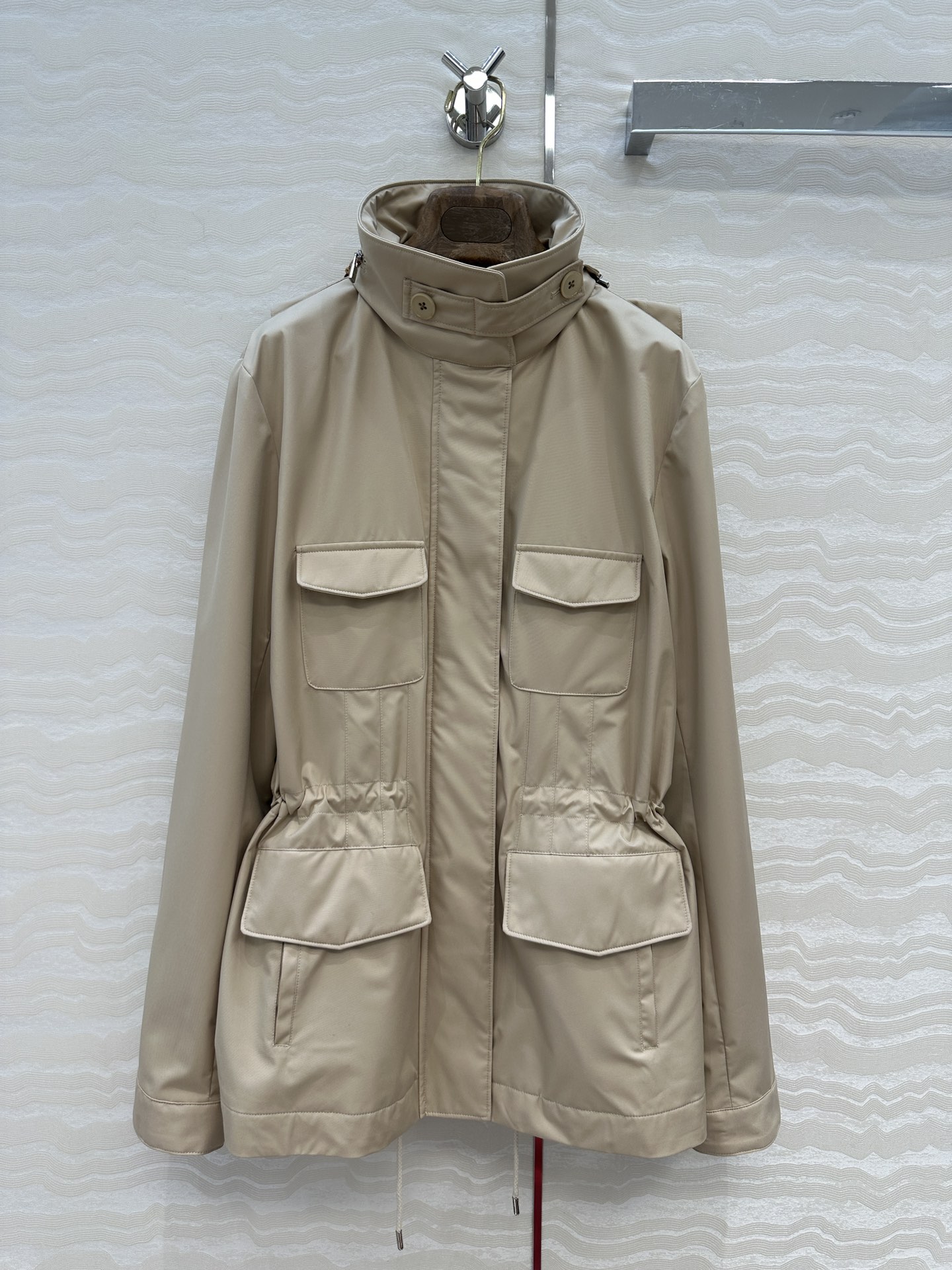 Veste de voyage LP pour femme, tissu exclusif, qualité haut de gamme, coupe-vent.