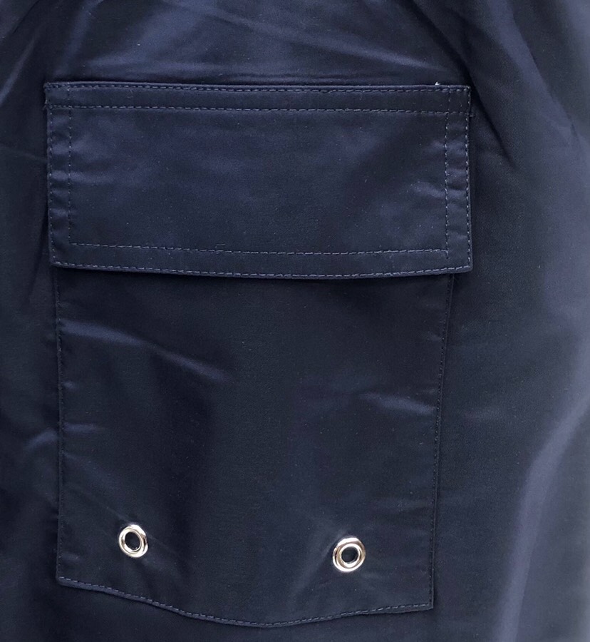 THOM BROWNE 汤姆布朗 TB双侧织带沙滩裤短裤 \n码数：1-4 颜色：灰、蓝（下单请报腰围）