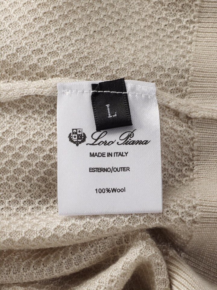 Loro Piana 诺悠翩雅lP🆕 秋冬新品羊毛针织翻领毛衣针织衫系列，面料成分:100%羊毛\n超级