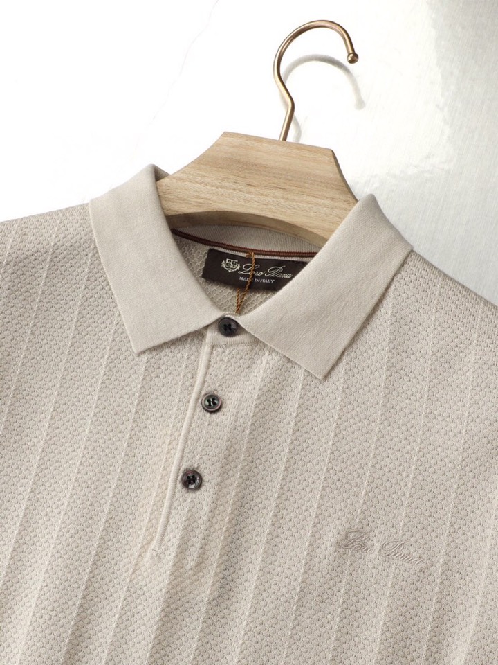 Loro Piana 诺悠翩雅lP🆕 秋冬新品羊毛针织翻领毛衣针织衫系列，面料成分:100%羊毛\n超级
