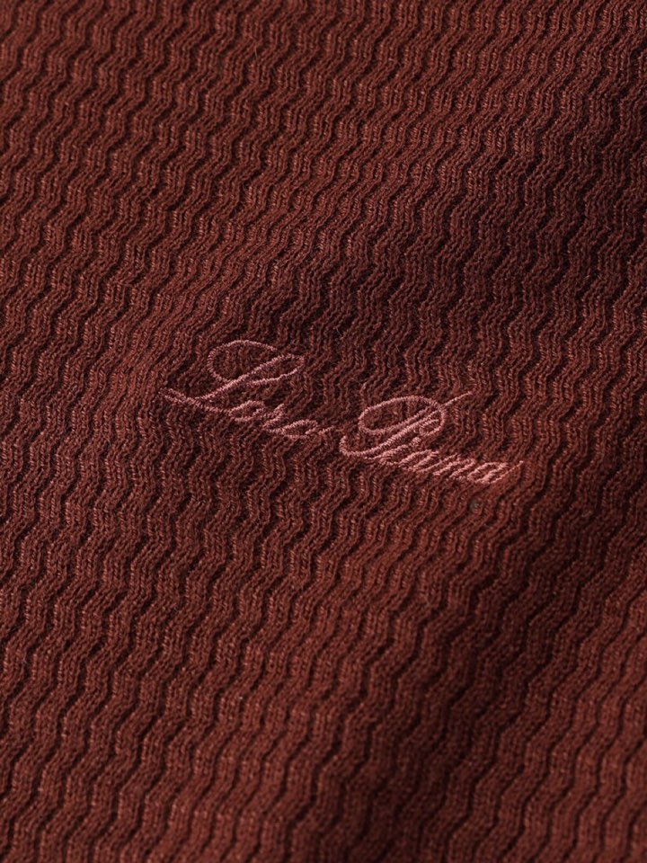 Loro Piana 诺悠翩雅lP🆕 秋冬超级爆款推荐，新品男装系列爆款翻领毛衣羊毛衫，100%羊毛，作