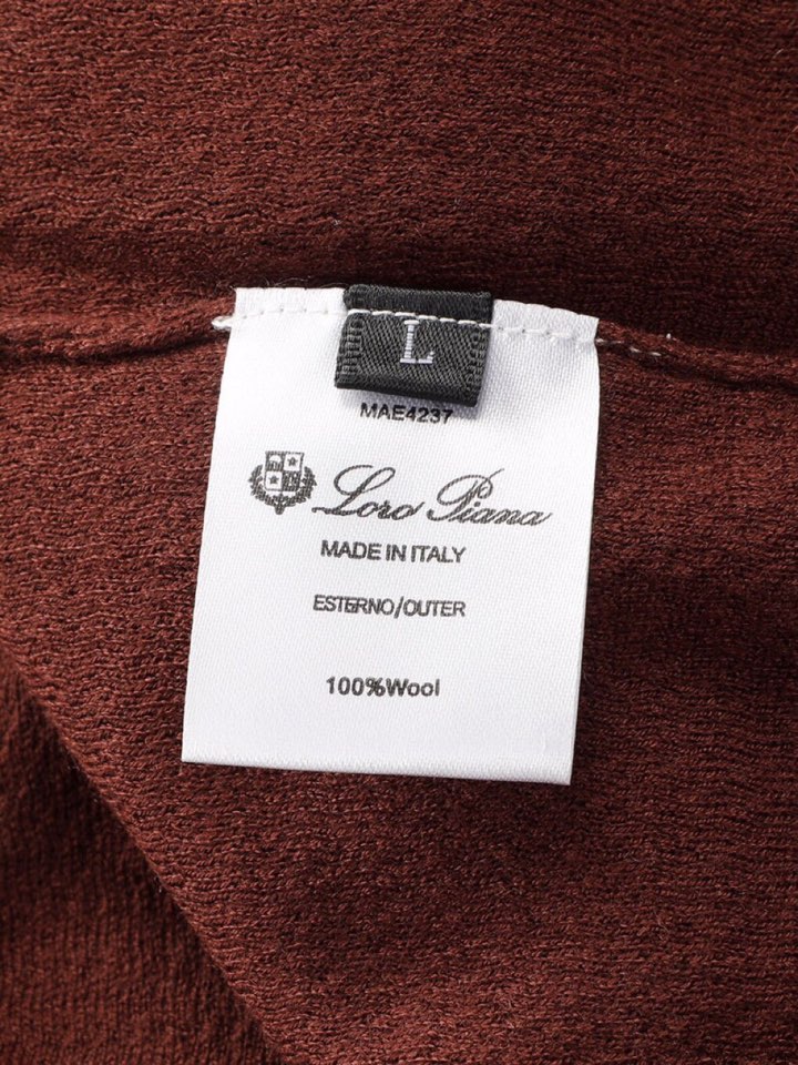 Loro Piana 诺悠翩雅lP🆕 秋冬超级爆款推荐，新品男装系列爆款翻领毛衣羊毛衫，100%羊毛，作