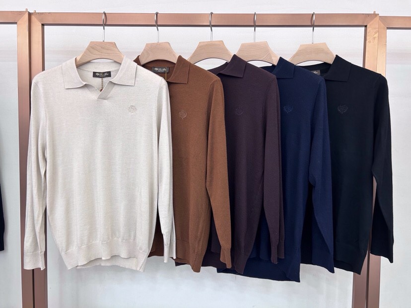 Loro Piana 诺悠翩雅lP🆕 超级爆款推荐，秋冬新品男装系列爆款V领针织衫，作为年度最是经典单品