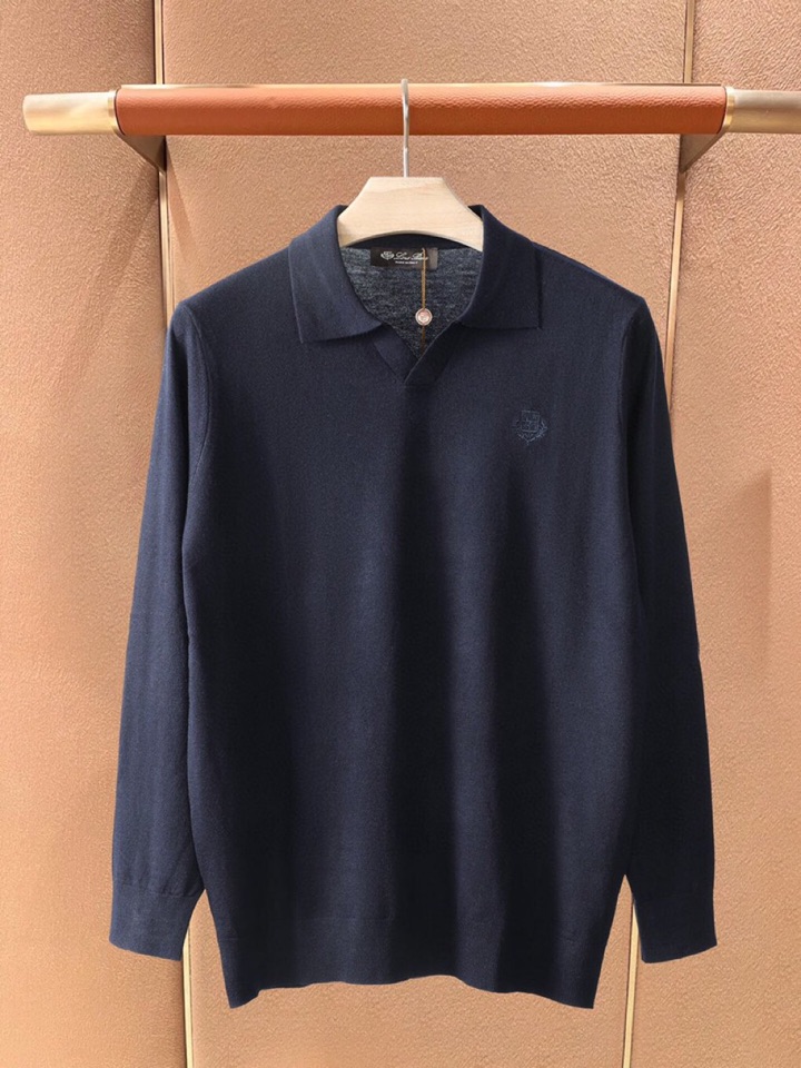 Loro Piana 诺悠翩雅lP🆕 超级爆款推荐，秋冬新品男装系列爆款V领针织衫，作为年度最是经典单品