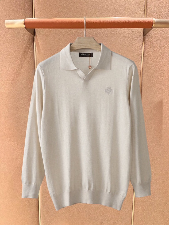 Loro Piana 诺悠翩雅lP🆕 超级爆款推荐，秋冬新品男装系列爆款V领针织衫，作为年度最是经典单品