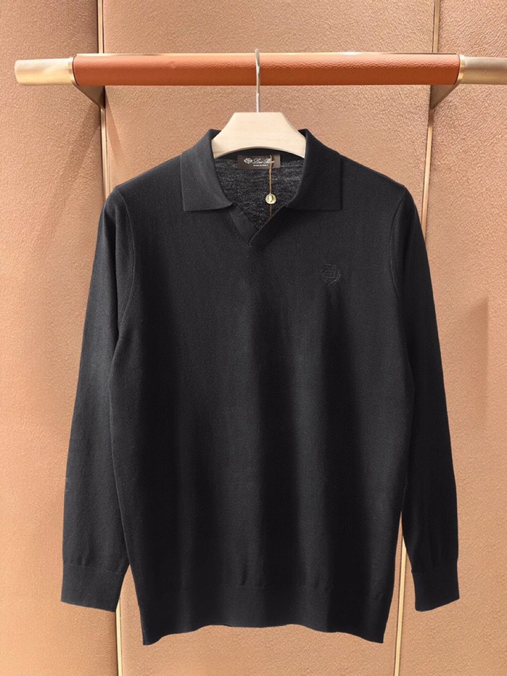 Loro Piana 诺悠翩雅lP🆕 超级爆款推荐，秋冬新品男装系列爆款V领针织衫，作为年度最是经典单品