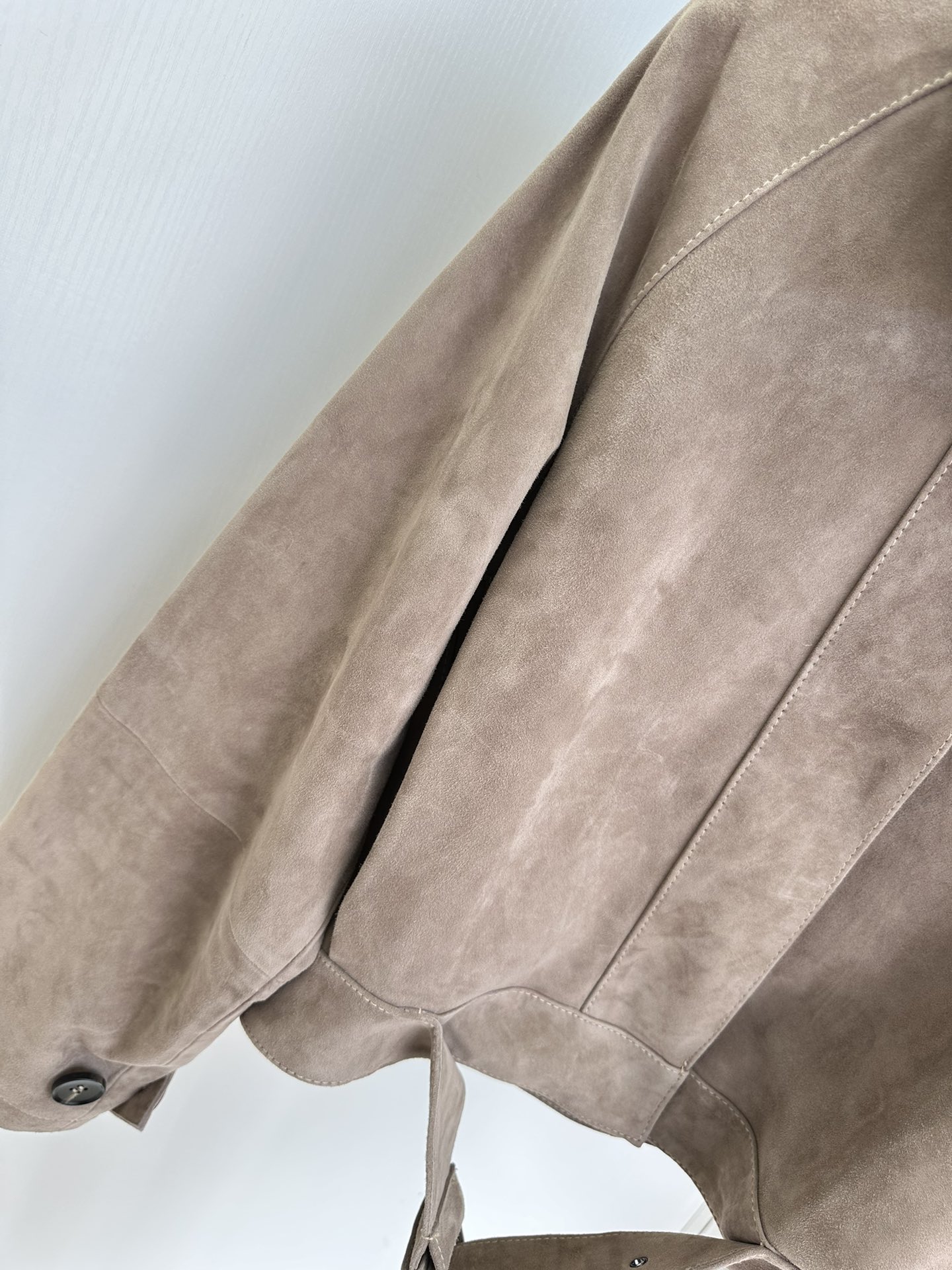 Women's Biker Leather Jacket - Italian Lambskin Suede Motorcycle Style 9 i1756710583 268 7