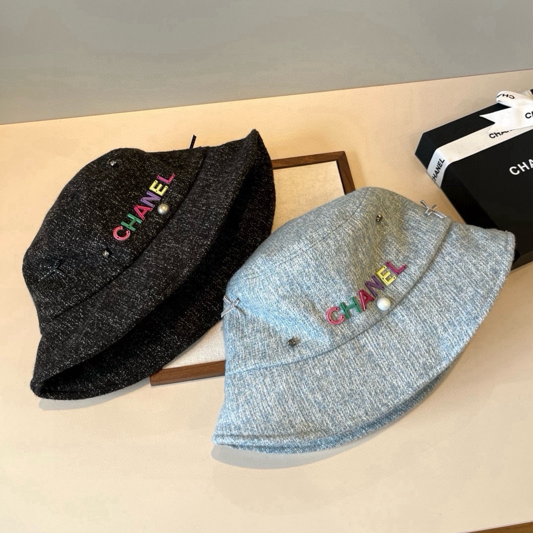 🆕

香奈儿新款渔夫帽，头围57cm