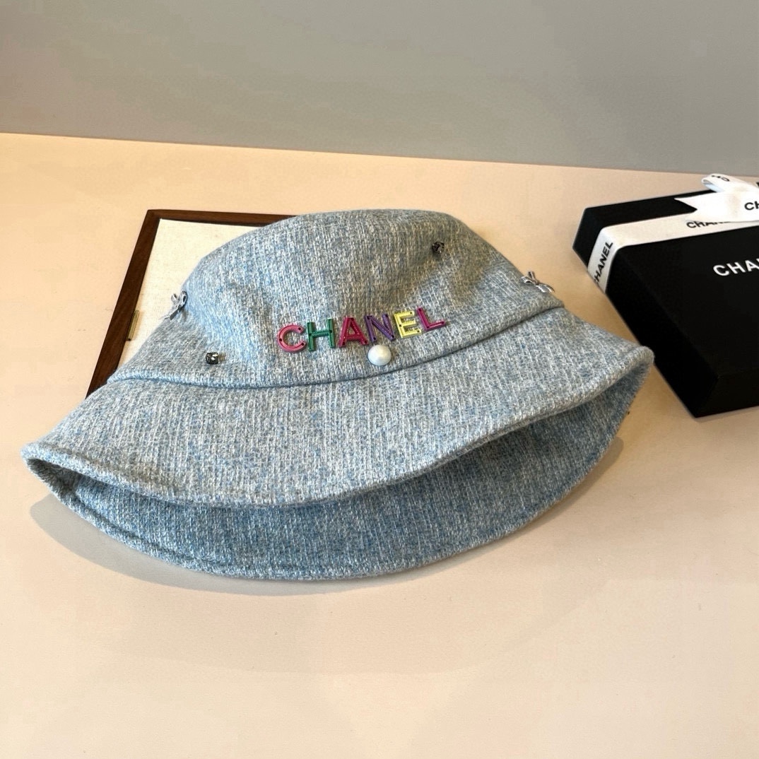 🆕

香奈儿新款渔夫帽，头围57cm