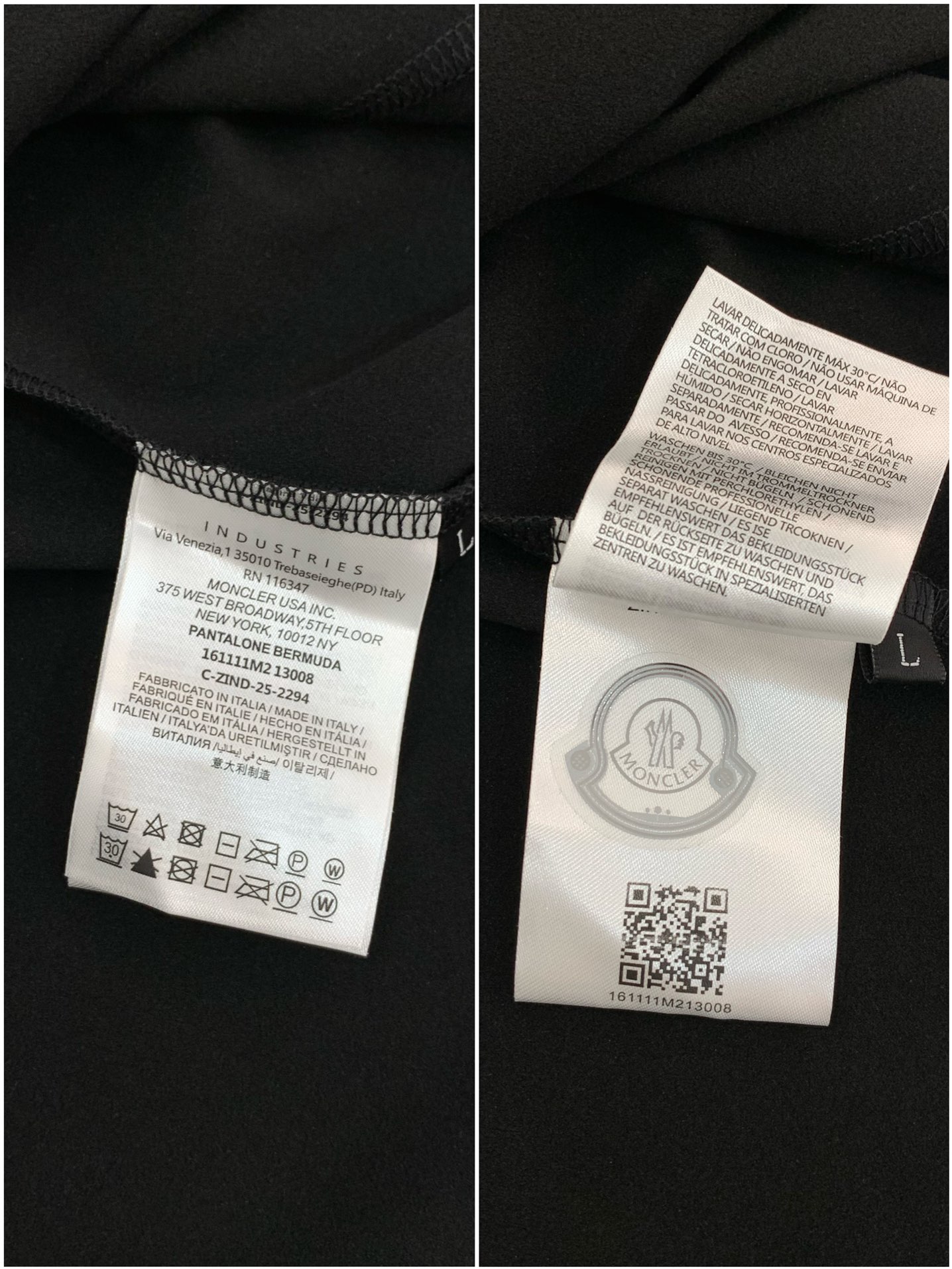 ，Moncler 蒙口，2025秋季最新品，专柜同步有售，原单狠货，时尚休闲圆领长袖T恤，上身舒适！吸睛