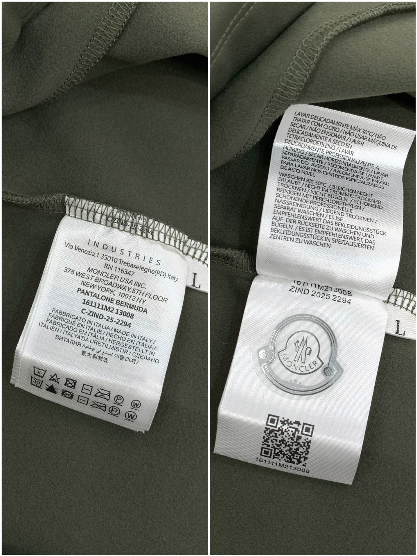 ，Moncler 蒙口，2025秋季最新品，专柜同步有售，原单狠货，时尚休闲圆领长袖T恤，上身舒适！吸睛