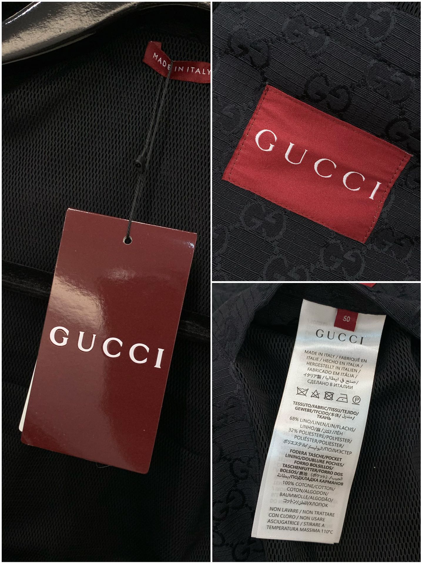 ，Gucci 古驰，2025秋季最新款，专柜同步有售，原单狠货，时尚休闲夹克外套，帽子可摘，上身很有特点