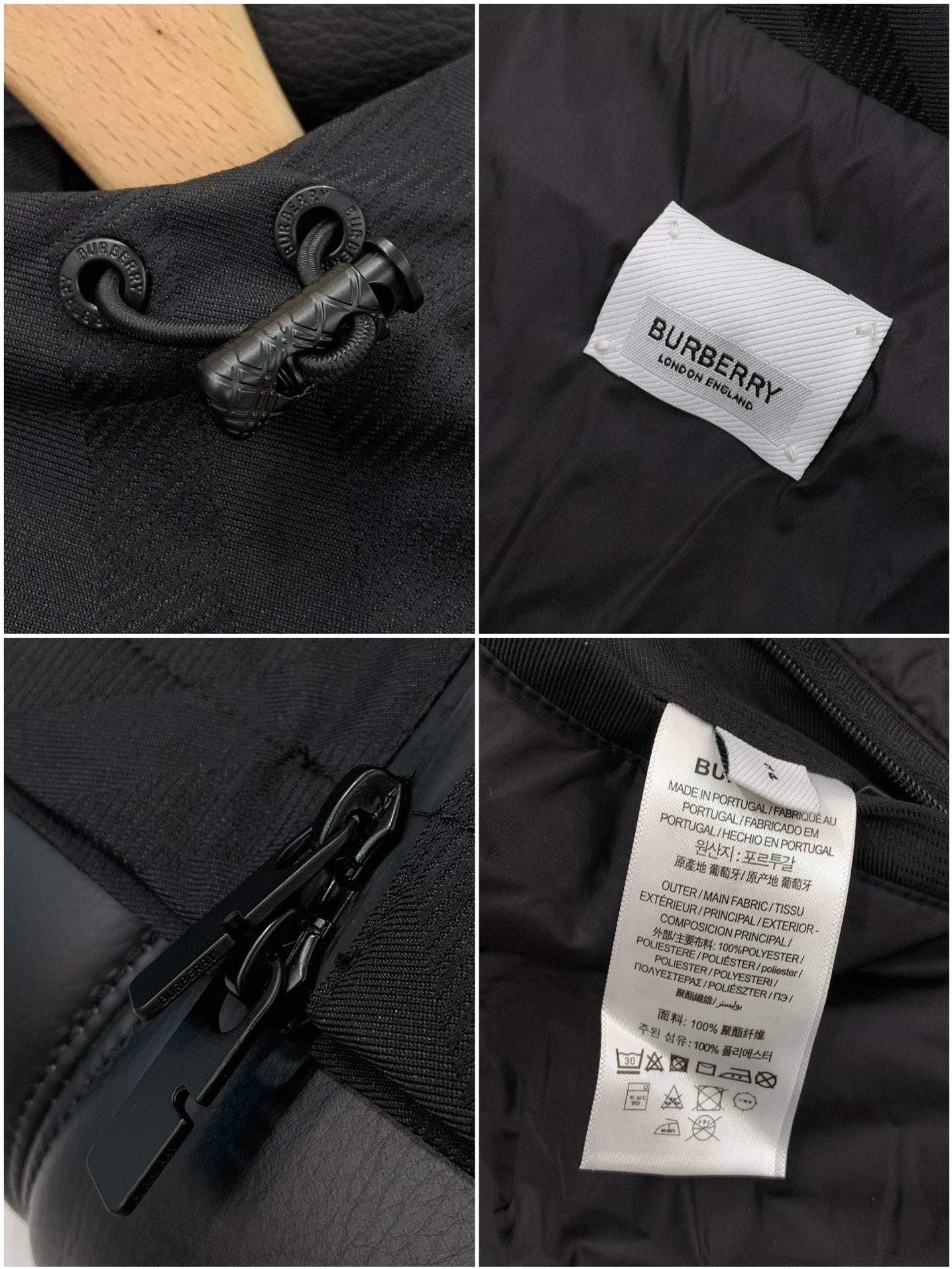 ，Burberry 巴宝莉，2025秋季最新品，专柜同步有售，原单狠货，时尚休闲连帽外套，进口原版面料，