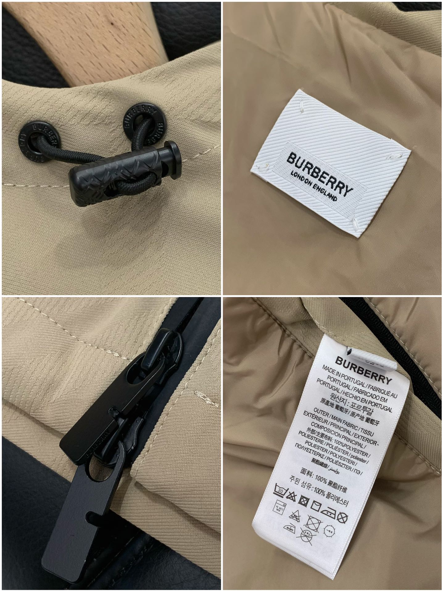 ，Burberry 巴宝莉，2025秋季最新品，专柜同步有售，原单狠货，时尚休闲连帽外套，进口原版面料，