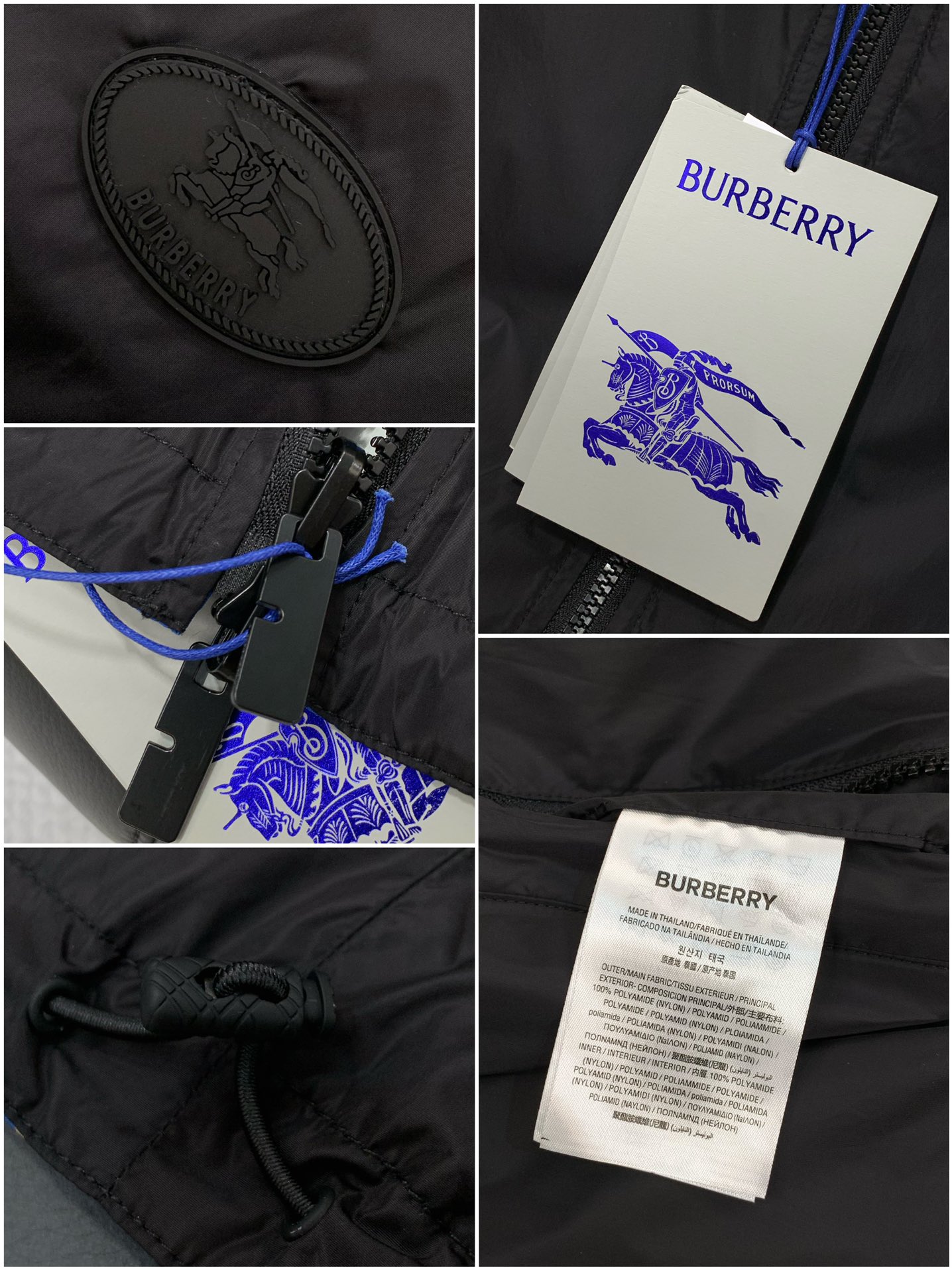 ，Burberry 巴宝莉，2025秋季最新品，专柜同步有售，原单狠货，时尚休闲两面穿连帽外套，进口原版