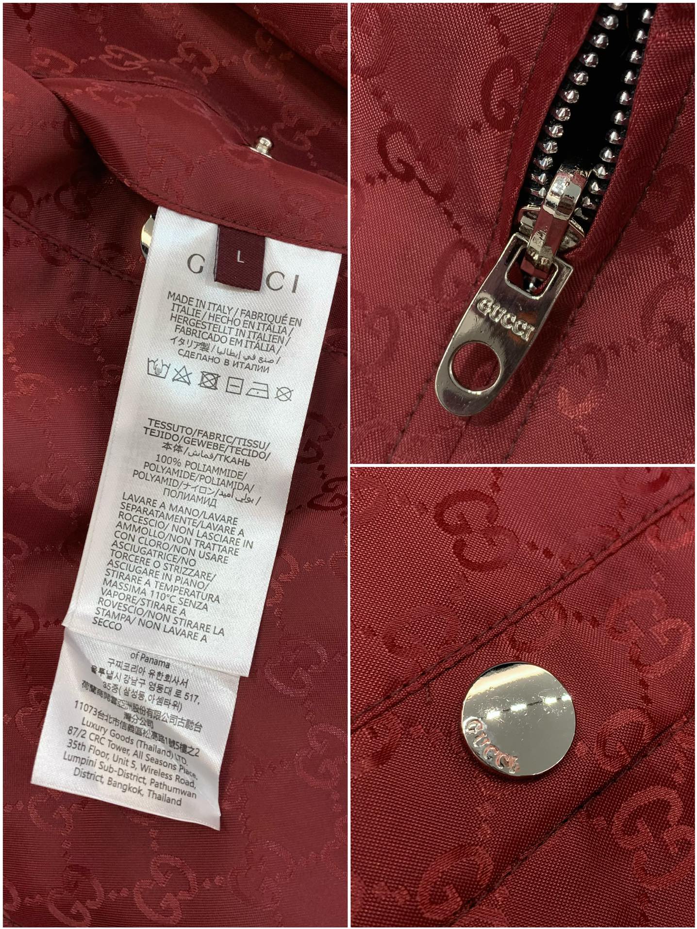 ，Gucci 古驰，2025秋季最新款，专柜同步有售，原单狠货，时尚休闲两面穿连帽夹克外套，上身很有特点
