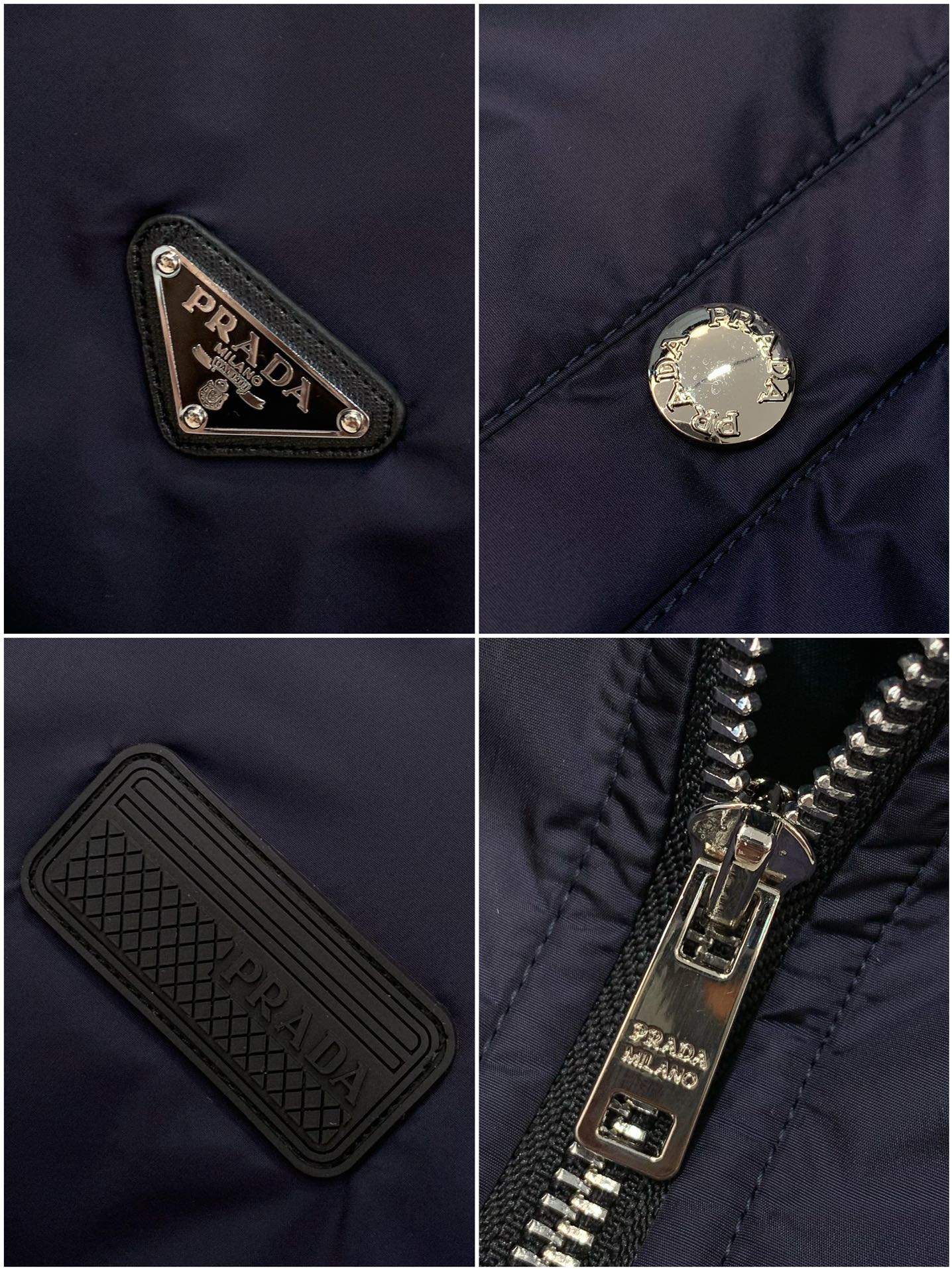 ，PRADA 普拉达，2025秋季最新品，专柜同步有售，时尚休闲➕薄棉夹克外套，进口原版面料，做工极为复