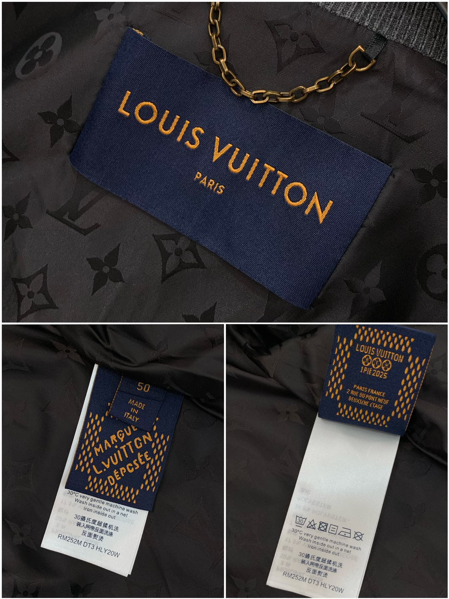 ，LouisVuitton 路易威登，2025秋季最新款，专柜同步有售，原单狠货，时尚休闲针织外套，上身