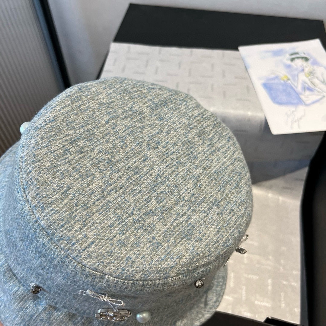 🆕

香奈儿新款渔夫帽，头围57cm